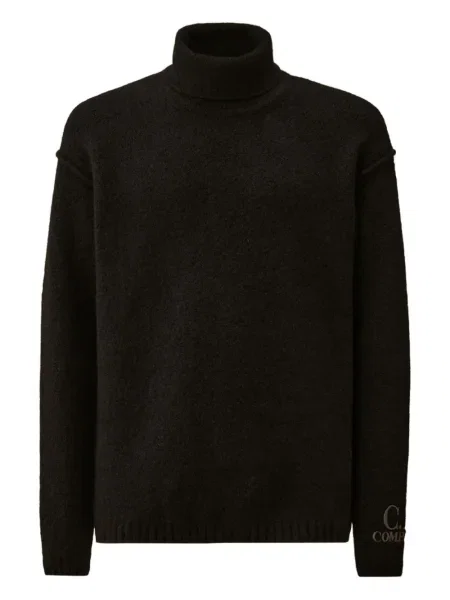 Dzianinowy sweter C.p. Company czarny