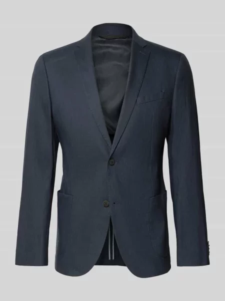 Marynarka garniturowa o kroju regular fit z mieszanki lnu S.oliver Black Label