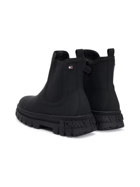 Členkové topánky Tommy Hilfiger čierna