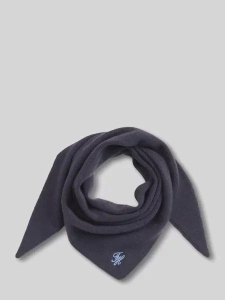Tommy Hilfiger Chusta Trójkątna blau niebieska