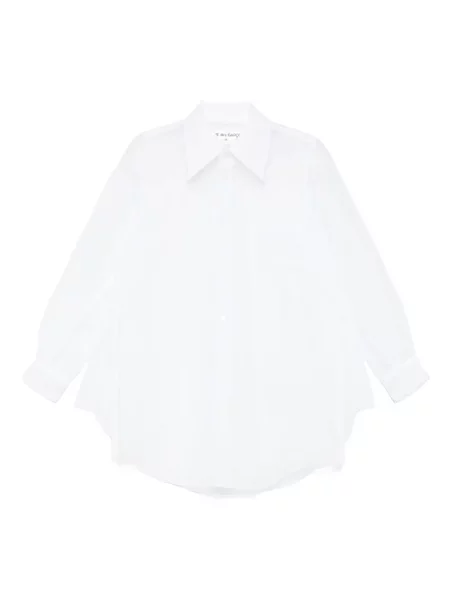 Cămașă Comme Des Garçons transparente alb