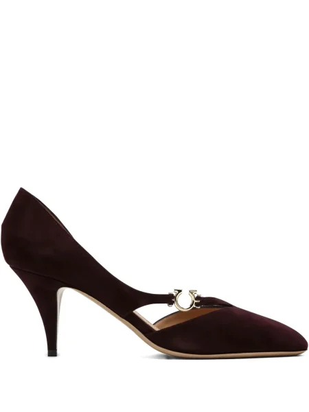 Pantofi cu toc Ferragamo roșu