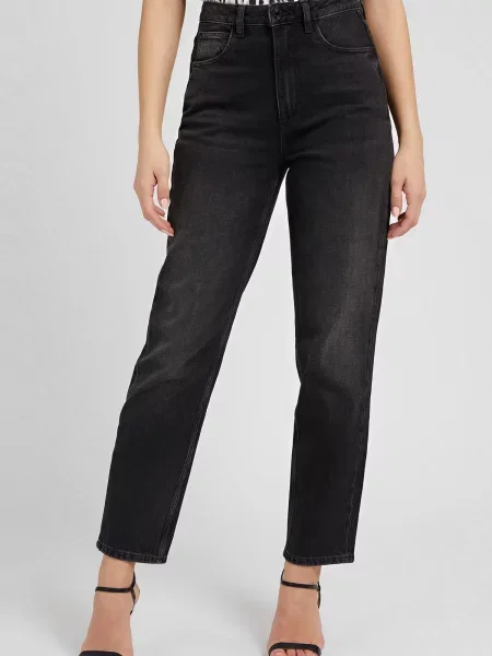 Прямі джинси GUESS чорний