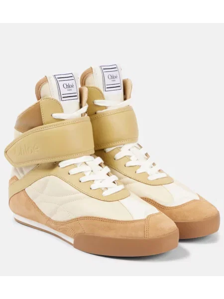 Sneakerși Chloé din piele