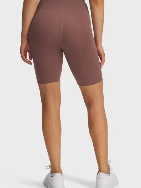 Короткие велоспорт спортивные шорты Under Armour бежевые