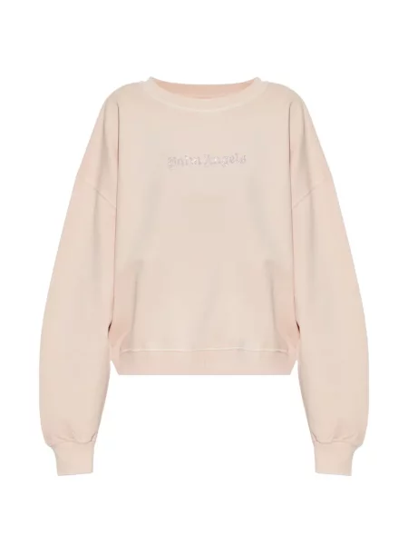 Hanorac Palm Angels cu autograf roz