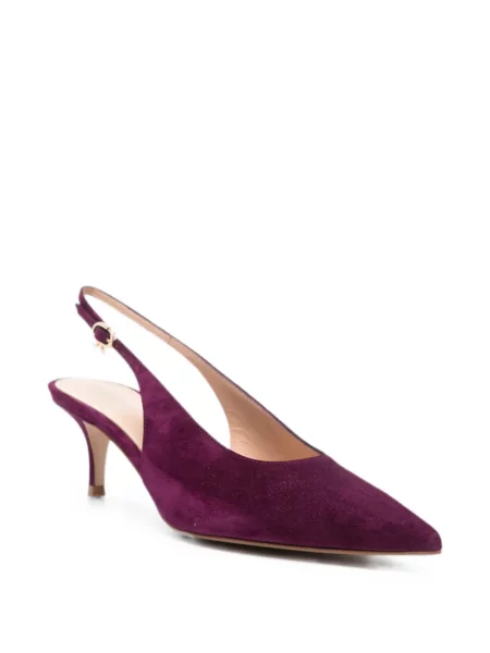 Pantofi cu toc Gianvito Rossi violet