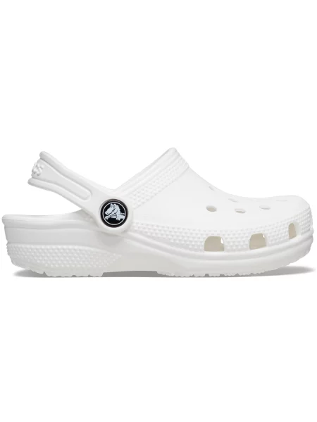 Klapki dziecięce Crocs białe