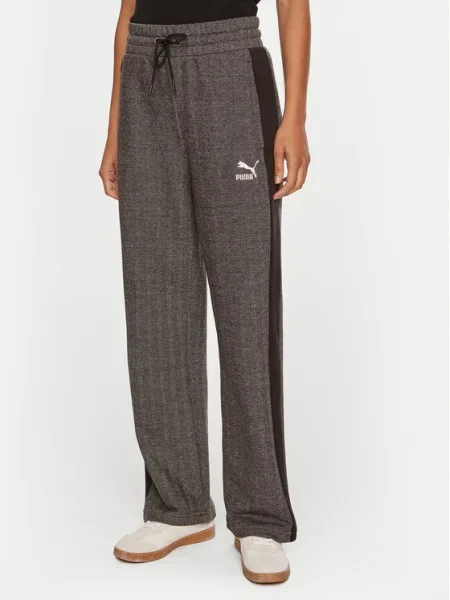 Puma Pantaloni trening T7 High Waist Track 01 gri