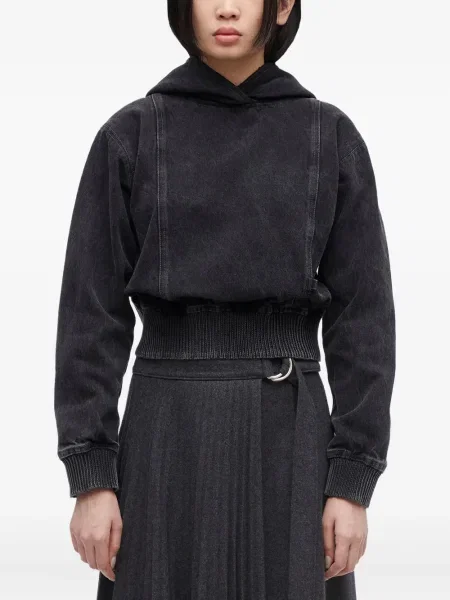Суичър с качулка 3.1 Phillip Lim черно