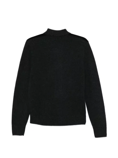 Cardigan James Perse cu buzunare aplicate gri