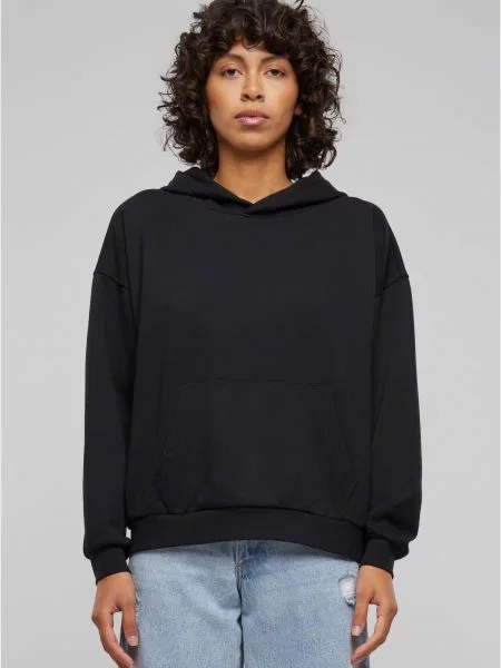 Bluza z kapturem Uc Ladies frotte czarna