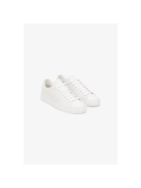 Sneakersy Roberto Cavalli skórzane białe