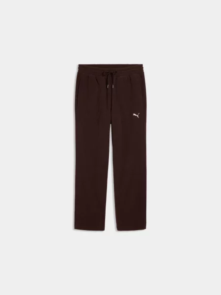 Спортивні штани PUMA Ess Elevated Relaxed Winteri комбінований верх коричневий