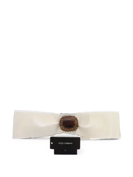 Pocnitură cu centură curea Dolce & Gabbana alb
