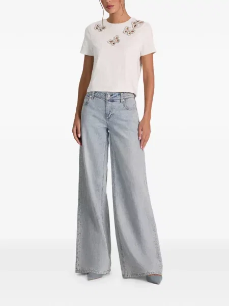 Tricou Alice + Olivia alb