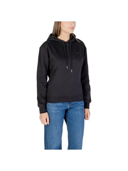 Calvin Klein Jeans Majica dugih rukava Ls Monogram Terry Po crna