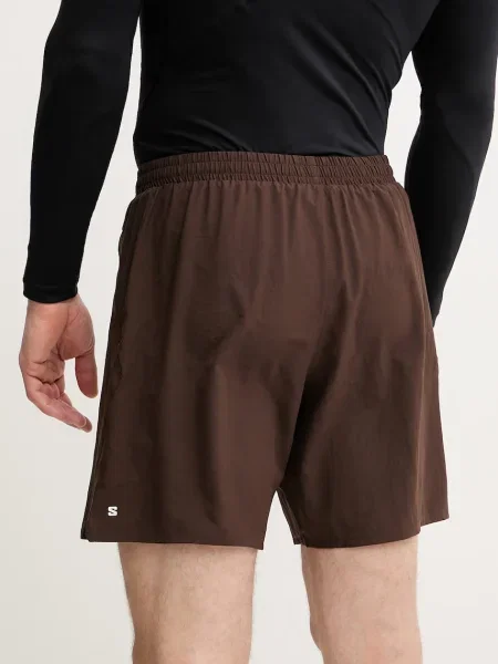 Spodenki Salomon SHKout Core 7" ciemny brąz S brązowe