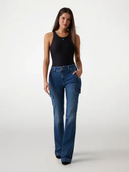Боди Guess KIM дамско черно