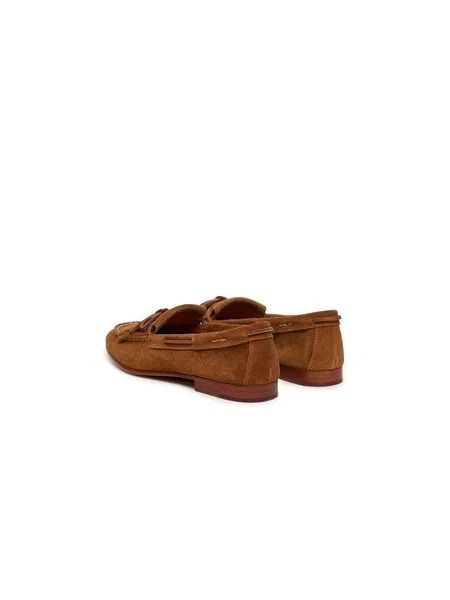 Loaferice Polo Ralph Lauren smeđa