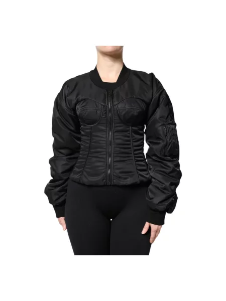 Kurtka bomber Dolce And Gabbana czarny