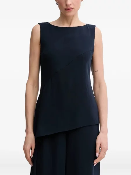 Kombinezon Sandro Ferrone asymetryczny niebieski