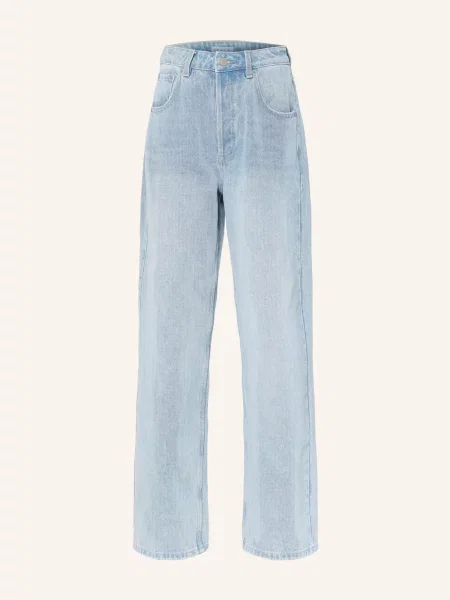 Mrs & Hugs Rovné Džíny light denim