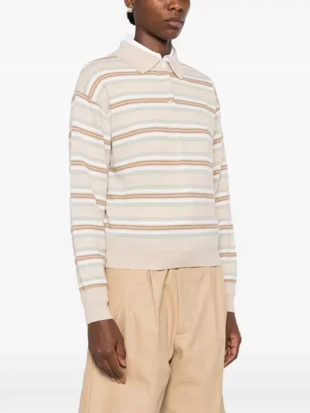 Tricou polo Guest In Residence cu dungi