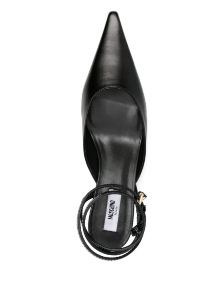 Pantofi cu toc Moschino negru
