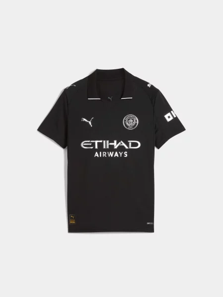 Дитяча Спортивна футболка PUMA Mcfc Away Jersey Replica Jr комбінований верх чорний