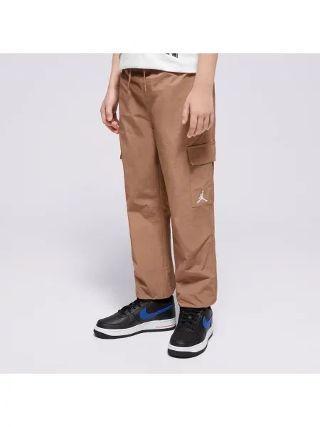 Jordan Spodnie Jdb Mj Double Cargo Pant Boy brązowe