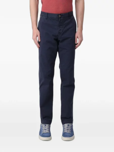 Pantaloni chino Blauer stretch albastru