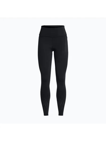 Olcsóbban. Under Armou Launch Elite fekete/fényvisszaverő női futó leggings. Méret: L fekete