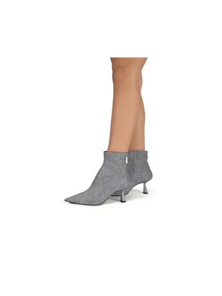Botki Jimmy Choo skórzane szare