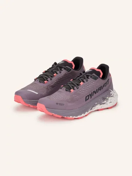 Dynafit Běžecké Trailové Boty Ultra v3 Gtx fialová / neonově červená černá