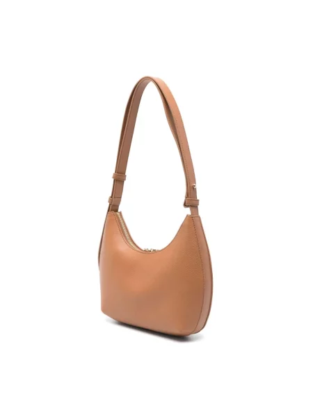 Torebka Furla skórzana brązowa