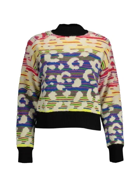Pulover Desigual cu dungi cu imagine
