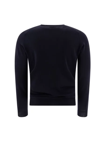 Sweter John Smedley wełniany niebieski