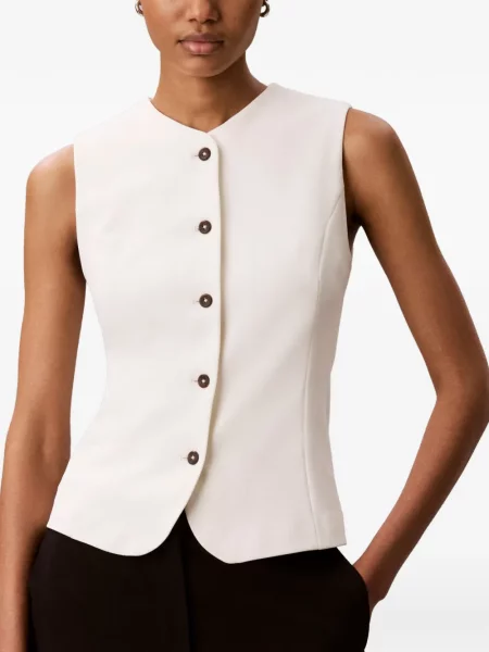 Vestă Calvin Klein alb