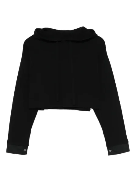 Pletena majica s kapuljačom 3.1 Phillip Lim crna