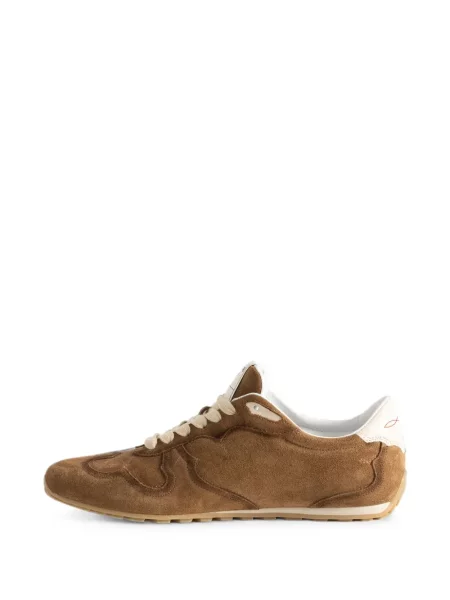 Dans sneakerși Zadig&voltaire din piele de căprioară maro