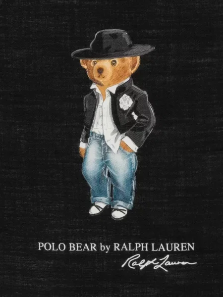 Tricou polo Polo Ralph Lauren cu imagine negru