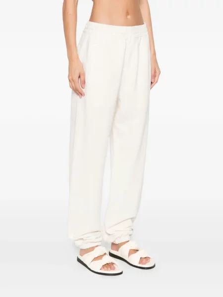 Pantaloni Golden Goose alergare alb