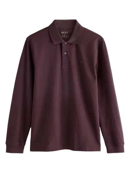 Next Tricou burgundy roșu