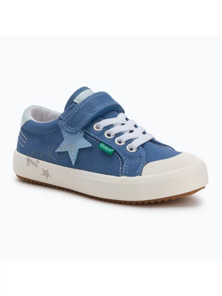 Детски маратонки Kickers Kickgoldi blue etoile синьо