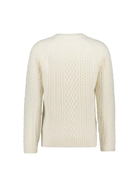 Dzianinowy sweter Closed beżowy