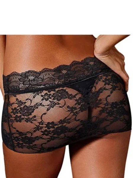 LASCANA Tangice črna