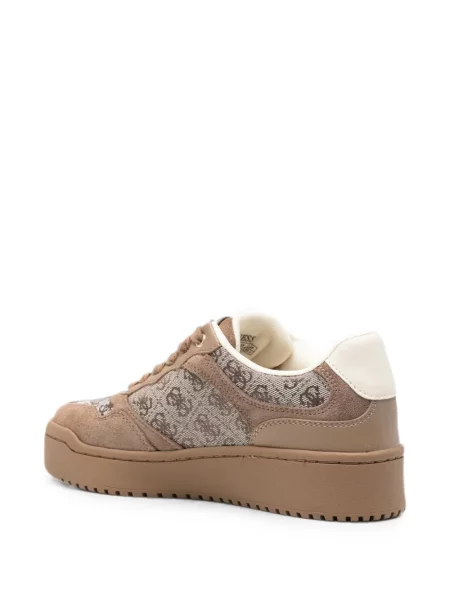 Sneakerși Guess maro