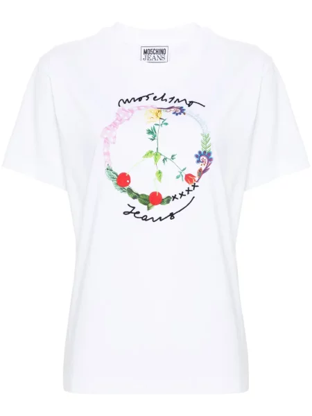 Tricou Moschino alb