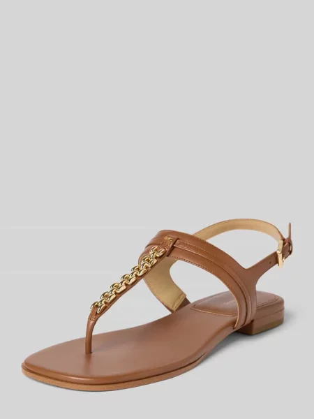 Sandały z naturalnej skóry model Marcia' Michael Michael Kors
